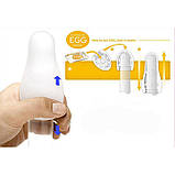 Яйце-мастурбатор "Tenga Clicker" коричневий Репліка, фото 2