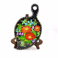 Дошка обробна мала з дерева з малюнком