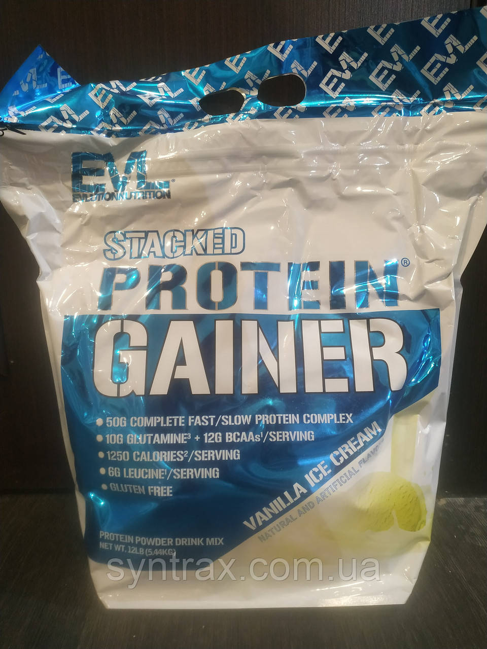 Evlution Nutrition Protein Gainer 5.4 kg Chocolate, гейнер для набору маски