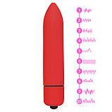 Десятишвидкісна водонепроникна віброкуля - Фіолетовий металік - Вібратори, фото 3