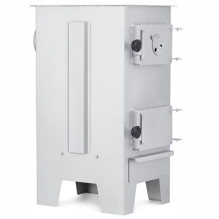 Піч дров'яна буржуйка, піч із шамотом 71х35х41 см