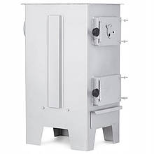 Піч дров'яна буржуйка, піч із шамотом 71х35х41 см