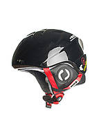 Шлем горнолыжный детский Bliss KDS (Black W Visor Black) S/M 46-53 Черный