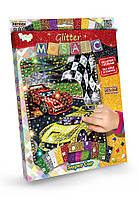 Набор для творчества Блестящая мозаика "Glitter Mosaic" Super car, серия 3, БМ-03-02