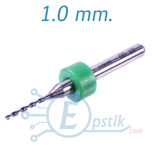 Свердло твердосплавне Ø 1 мм, 3.175 мм., фото 1