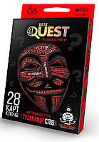 Карточная квест-игра "BEST QUEST", "Тайна слов", 28 карт-ключей, BQ-01-01U