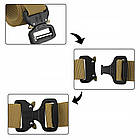 Ремінь тканинний койот Bestkee US-482, фото 3