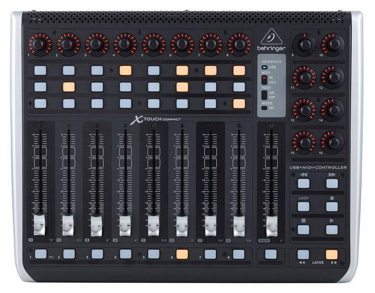 MIDI-контролер BEHRINGER X-TOUCH compact, ціна: 16990 ₴, купити