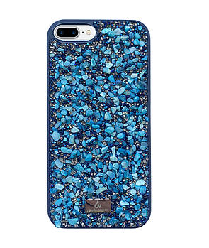Чохол Diamond The Bling World Case для iPhone 7 Plus (01) Blue блакитний