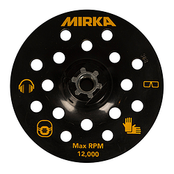 Полірувальна підошва 125 мм 17 отв M14 for Suction Hood на липучці Mirka 9190153001