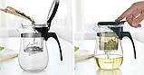 Чайник-заварник Edenberg EB-334 1 л термостойкое стекло до 500 град. | заварочный чайник Эдерберг, фото 3