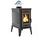 Чавунна піч-камін Kratki KOZA K10 ASDP (10 кВт), фото 2