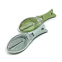 Рибочистка ручна Fish Scale Scraper з контейнером для луски, фото 2