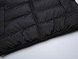 Чоловічий тонкий демісезонний дутий жилет без капюшона в розмірі 5XL, фото 7
