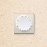Вимикач одинарний, колір білий OneKeyElectro (серія Florence) арт.1Е31301300, фото 4