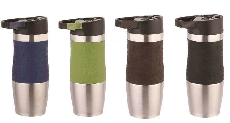 Термокружка Edenberg EB-626 з нержавіючої сталі 380 мл | Термочашка Еденберг | Термос 0,38 л, фото 1