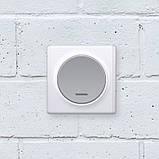 Вимикач одинарний з підсвіткою OneKeyElectro сірий, фото 3