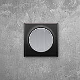 Вимикач потрійний, колір сірий OneKeyElectro (серія Florence) арт.1Е31901302, фото 3