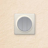 Вимикач потрійний OneKeyElectro сірий, фото 4