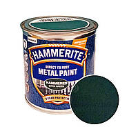 Захисна фарба молоткова поверхня темно-зелена - Hammerite Hammered Dark Green (Дарк Грін)