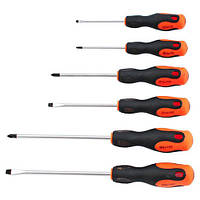 Набір викруток 6 шт. MIOL 63-451 з магнітним наконечником