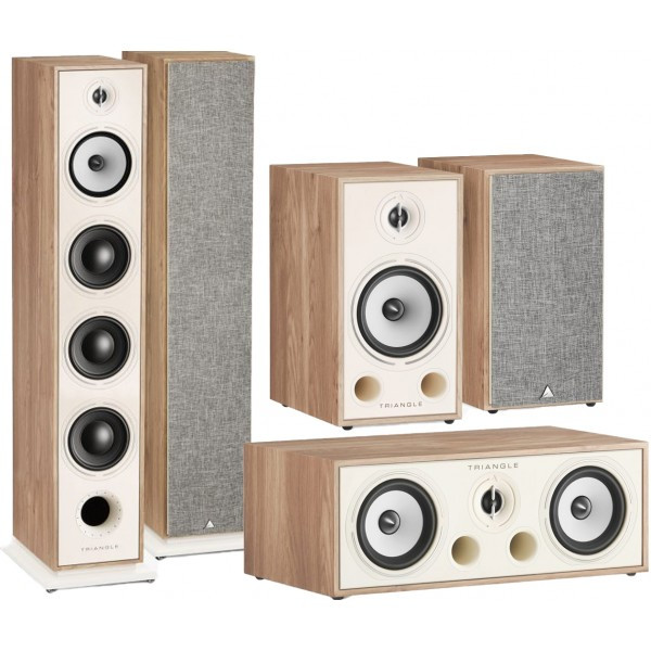 Комплект акустики Triangle Borea BR09 5.0 (BR09+BR03+BRC1), фото 1