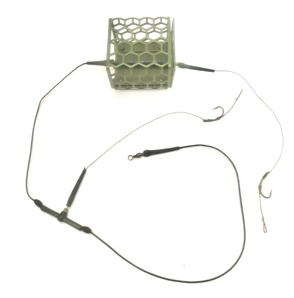 Монтаж (Снасть) Годівниця Під Горох (Гелик), фото 1