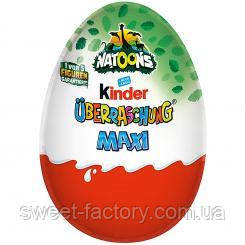 Kinder Uberraschung Maxi Natoons Дикі тварини 100g