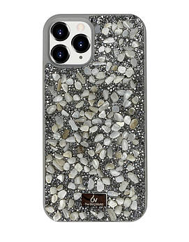 Чохол Diamond The Bling World Case для iPhone 12 Pro Max (06) Silver Stone срібний камінь