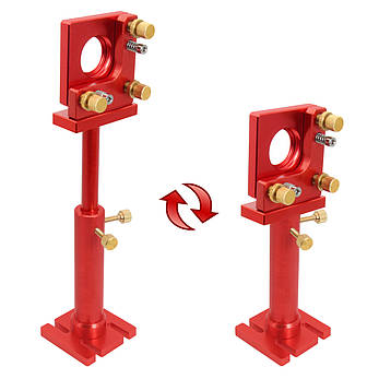 Тримач дзеркала 25 мм MHR1-25 для лазерного CO2 верстата, кріплення для дзеркала лазера, юстировочная майданчик, фото 3