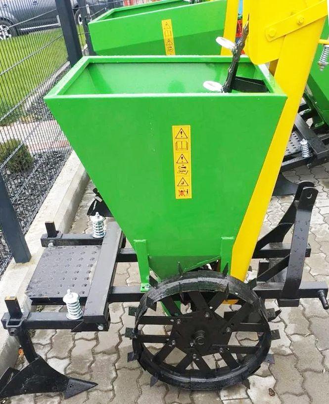 Однорядна картоплесаджалка Бомет до мінітрактора, фото 1