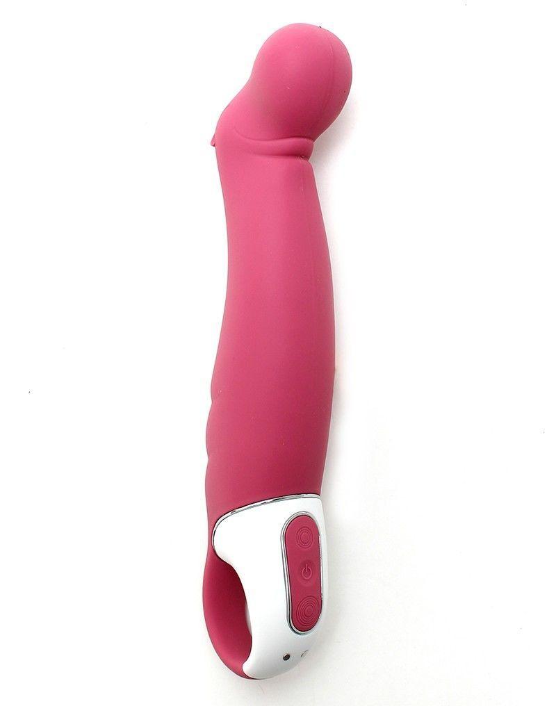 Потужний вібратор Satisfyer Vibes Petting Hippo з гнучким дулом, литий силікон, 12 режимів роботи