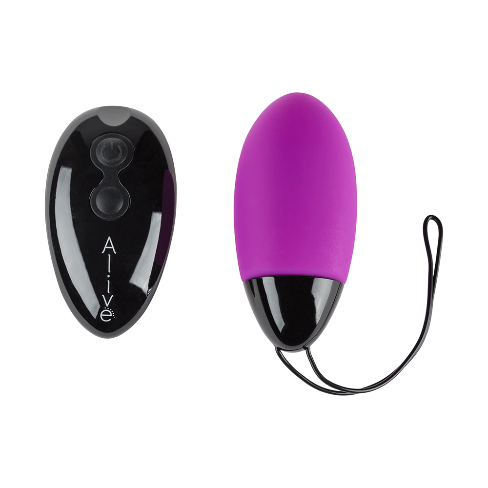 Потужне віброяйце Alive Magic Egg MAX Violet з пультом ДК, потужне