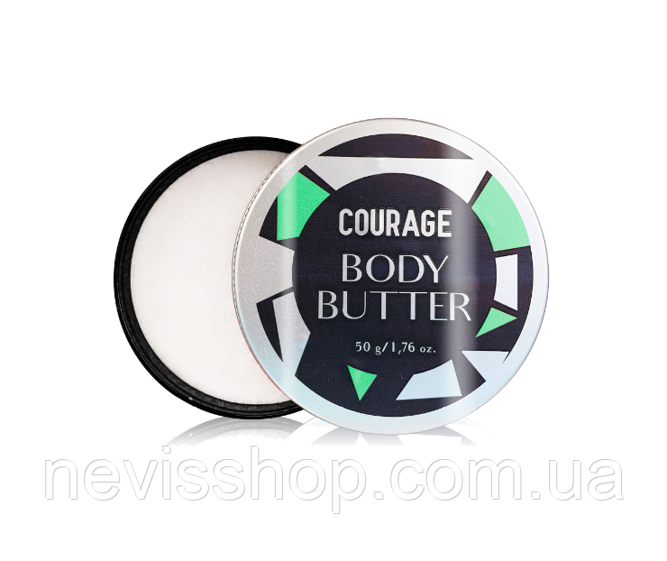 Батер для тіла з шимером Courage Body Butter Кокос, 50 г