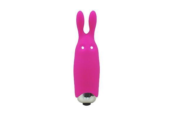 Вібропуля Adrien Lastic Pocket Vibe Rabbit Pink зі стимулювальними вушками