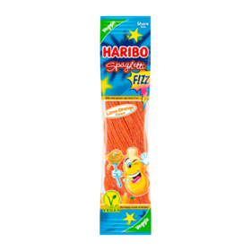 Haribo Spaghetti Fizz Limo Orange 200 g