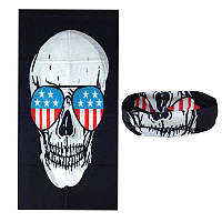 Баф універсальний із принтом Череп "Logo skull"