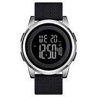 Skmei 1502 наручные часы черные с черным циферблатом