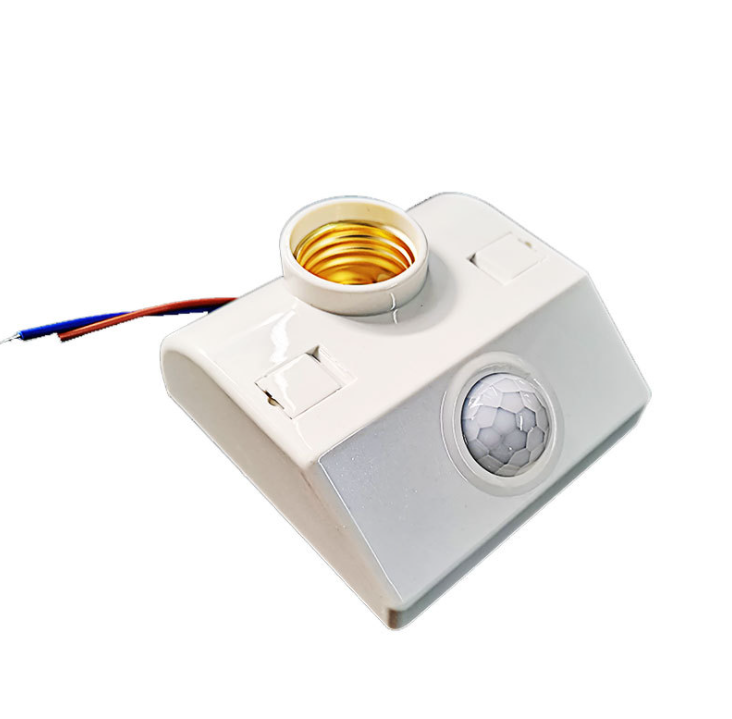 Патрон с датчиком движения для лампочки с цоколем E27 (ID#1485963223 ...