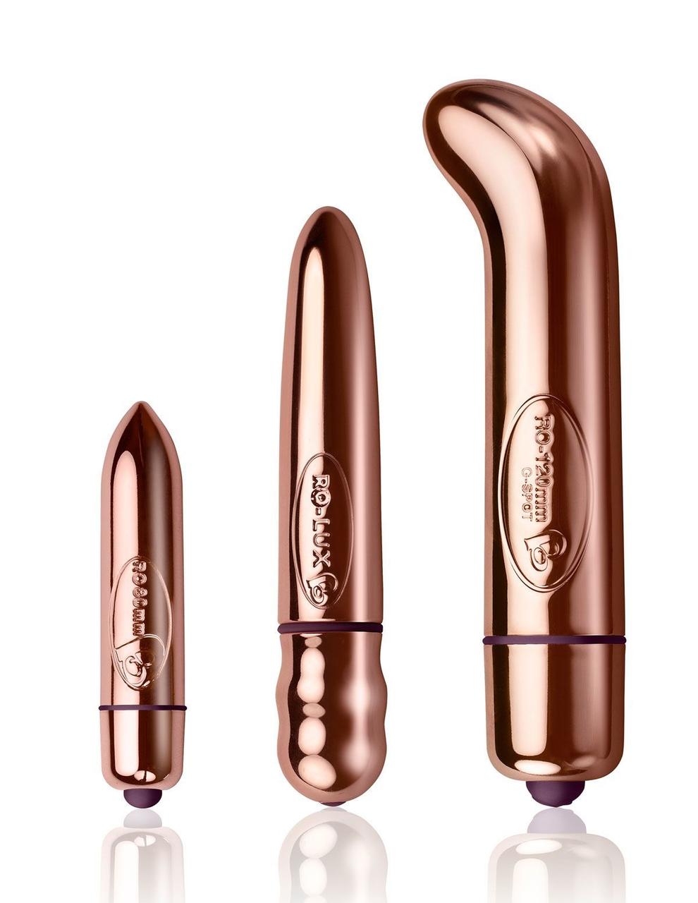 Набір вібраторів Off Rocks Rose Gold