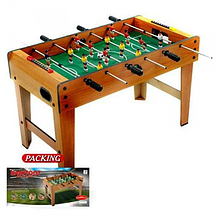 Настільний футбол на ніжках ZC 1017 B Мініфутбол для дітей офісу для двох Ігровий стіл дитячий дерев'яний, фото 4