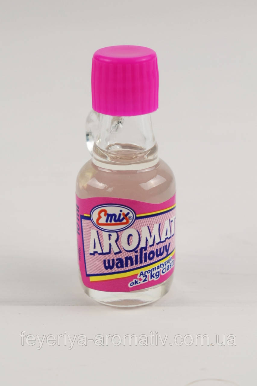 Ароматизатор харчовий ванільний Emix Aromat waniliowy 10 ml (Польща)
