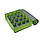 Органайзер для бюстгальтерів на 16 осередків з кришкою (зелений), фото 2