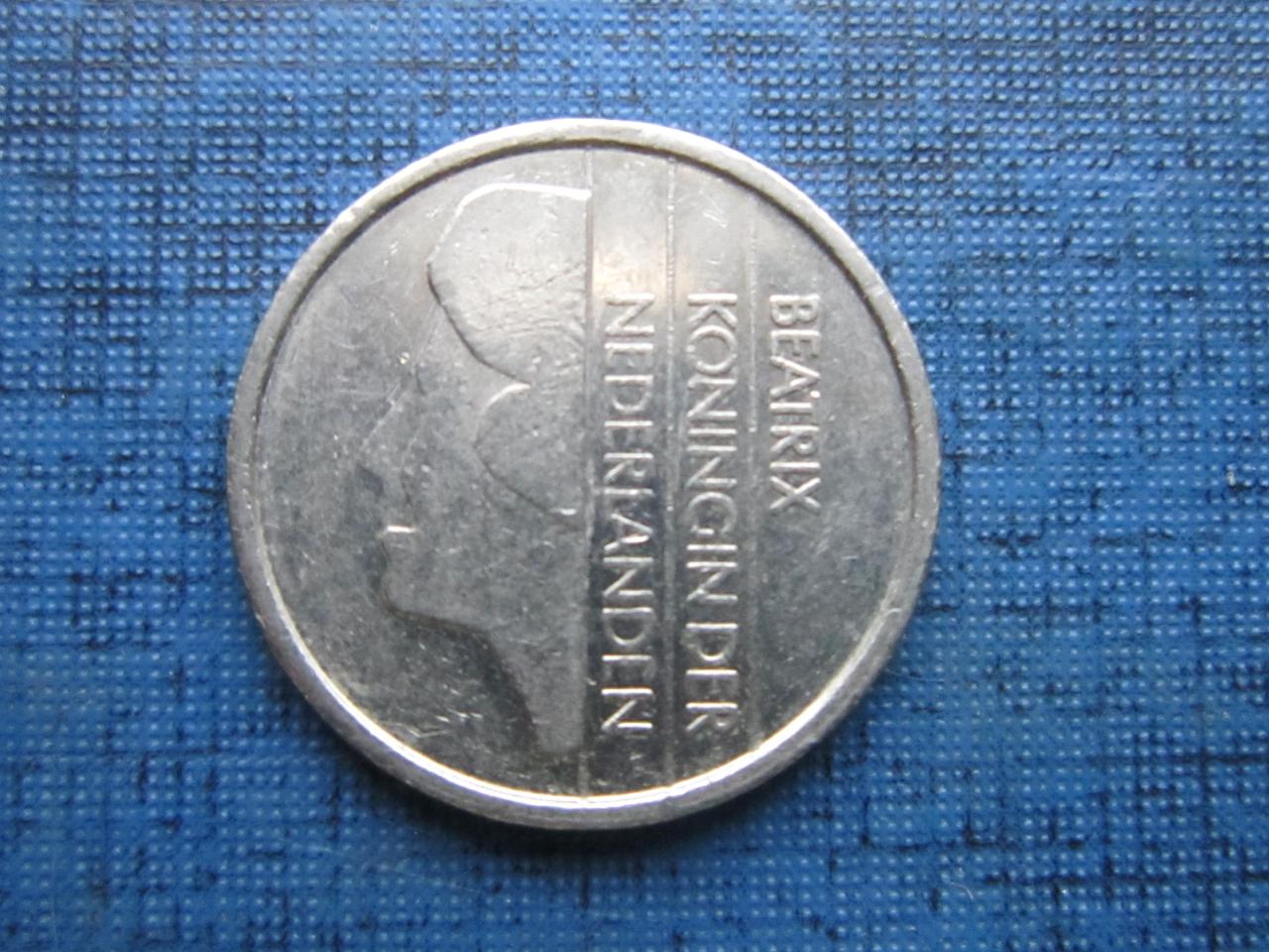 Монета 25 центов Нидерланды 1995 1992 1998 1990 4 даты цена за 1 монету - фото 4 - id-p655482836