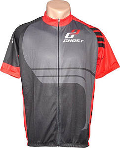 Джерсі GHOST Jersey M short короткий рукав чорний/червоний 14202