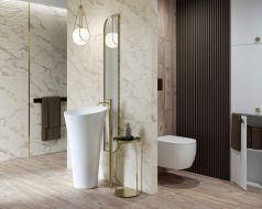 Paradyz Serene 25х75. Фотографії інтер'єру.