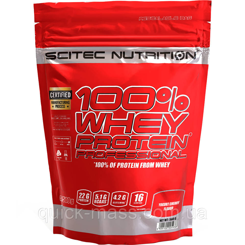 Протеин Scitec Nutrition 100% Whey Protein Professional 500g