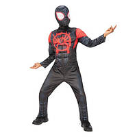 Детский Костюм с Маской Человек Паук Майлз Моралес 4-6 лет Marvel Costume Morales Spiderman Rubies 702270