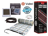 Теплый пол Valmi 9 м² /1800Вт/ 200Вт/м² электрический мат под плитку с программируемым терморегулятором P30