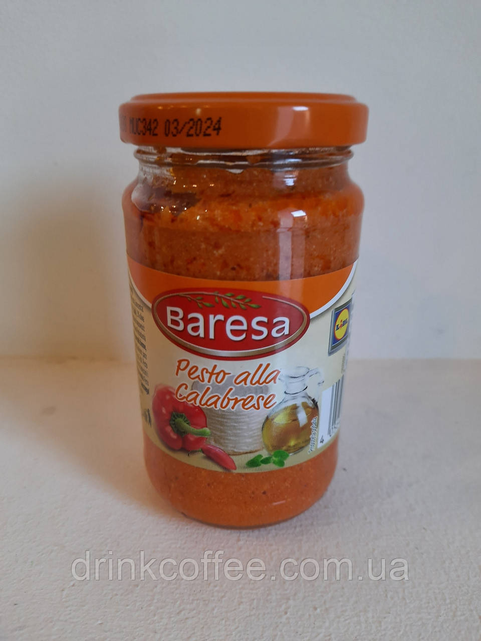 Соус Песто червоний Baresa Pesto alla Calabrese 190g
